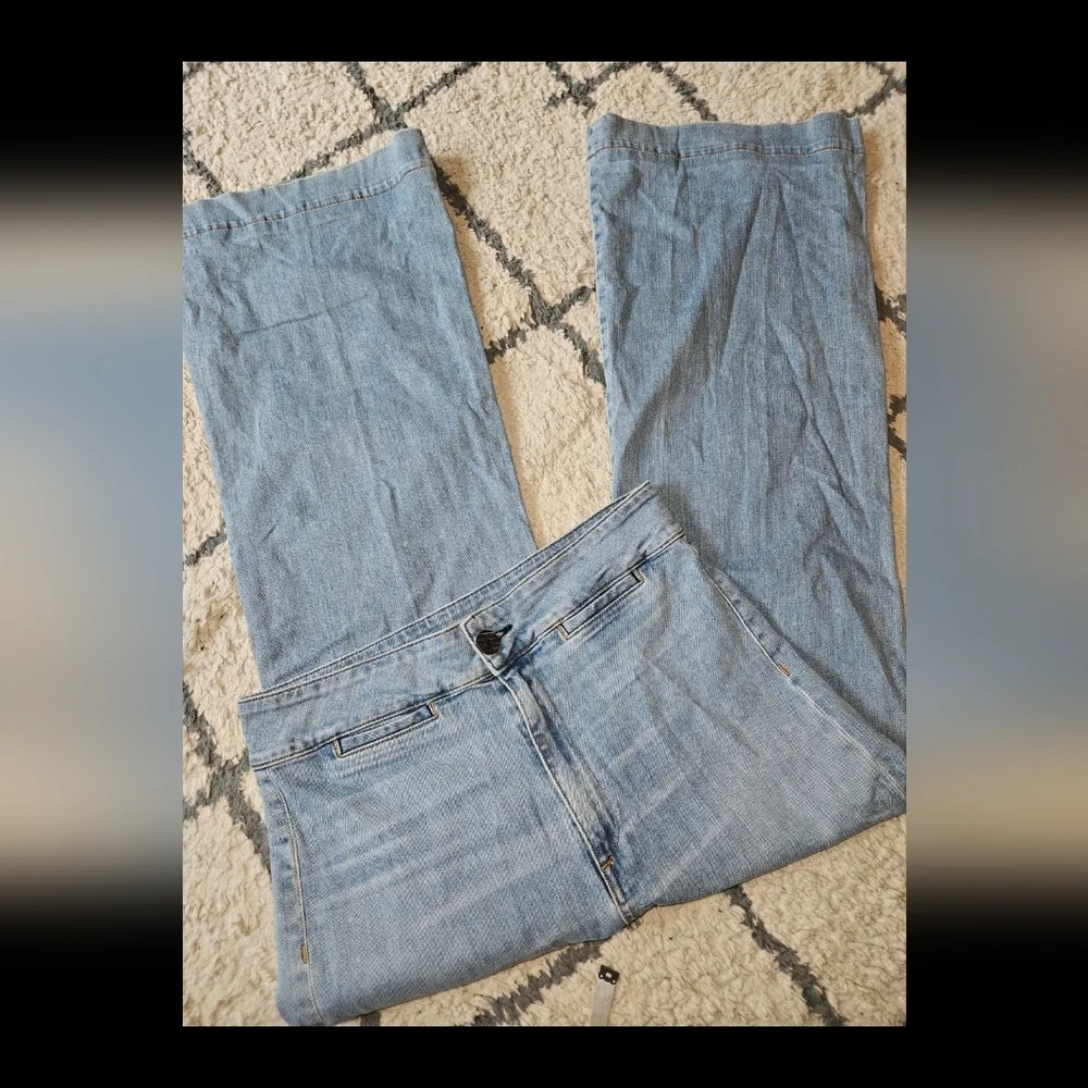 ASKK NY High Waisted Wide Leg Jean Size 33 - Picture 8 of 9